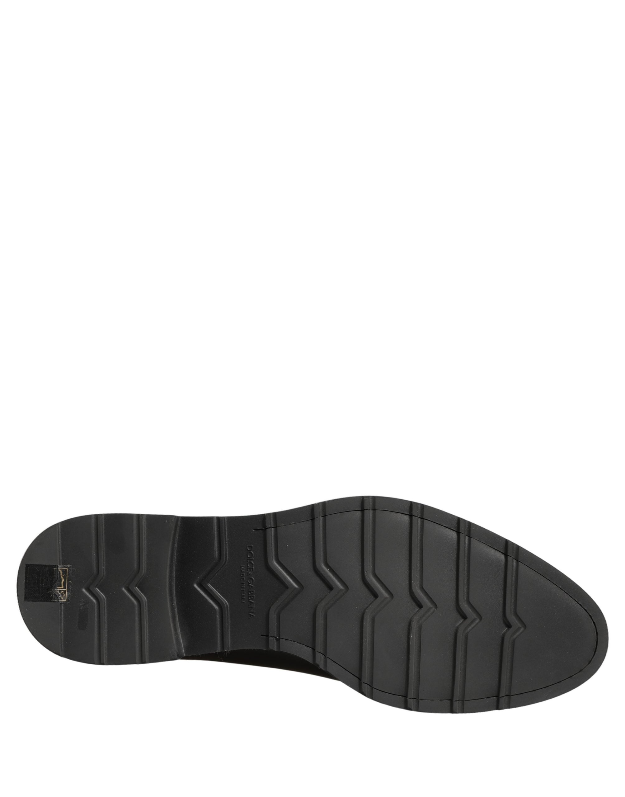 Dolce & Gabbana Schwarze Leder Oxford Businessschuhe für Herren