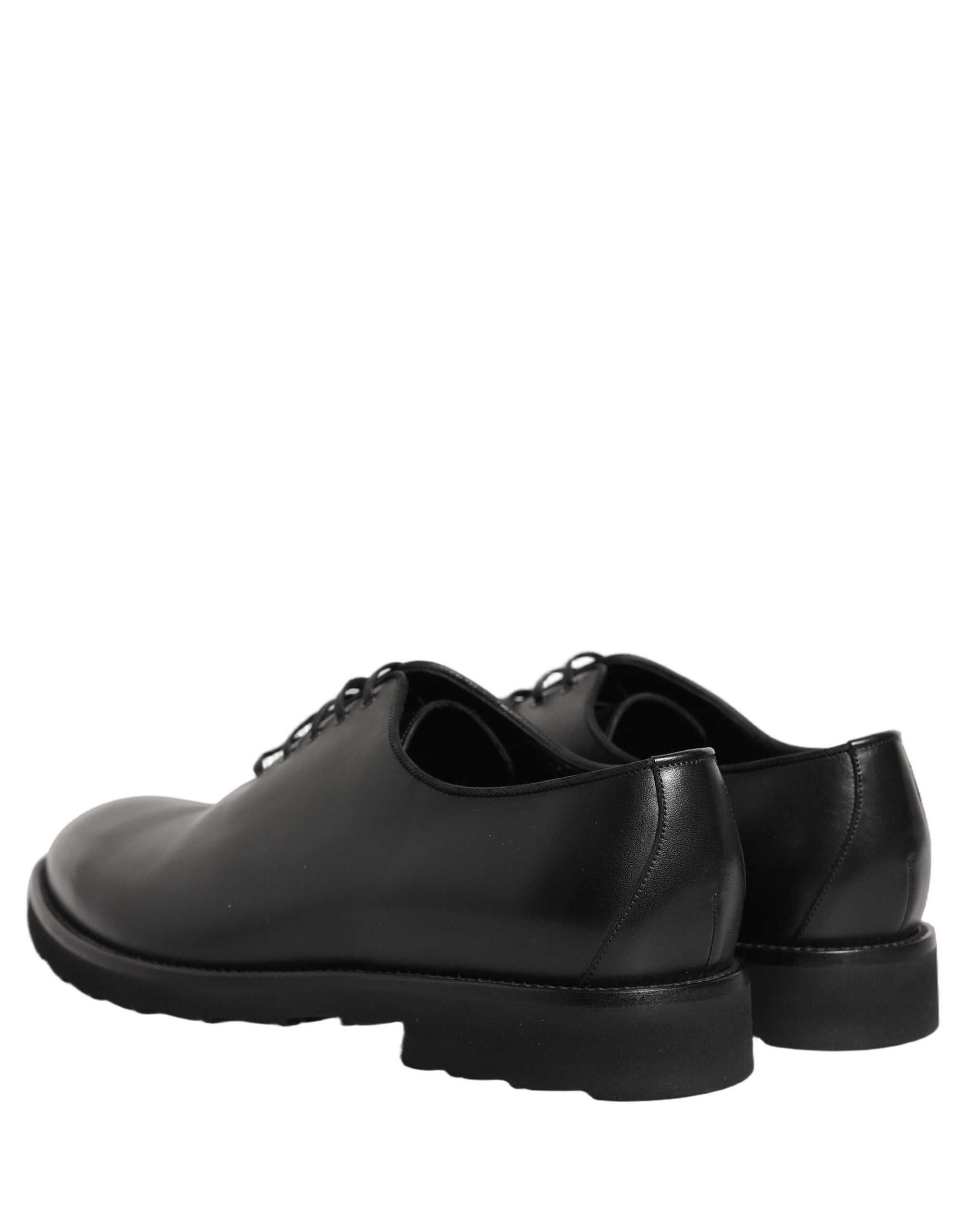 Dolce & Gabbana Schwarze Leder Oxford Businessschuhe für Herren