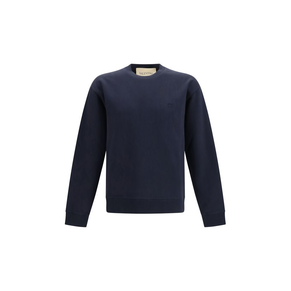 Valentino Garavani Blauer Baumwoll-Sweatshirt