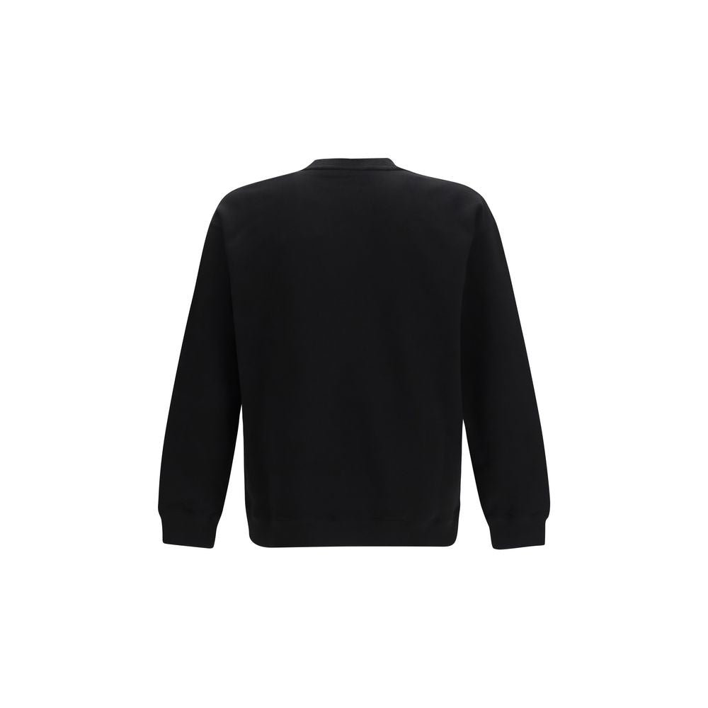 Valentino Garavani Schwarzer Baumwoll-Sweatshirt