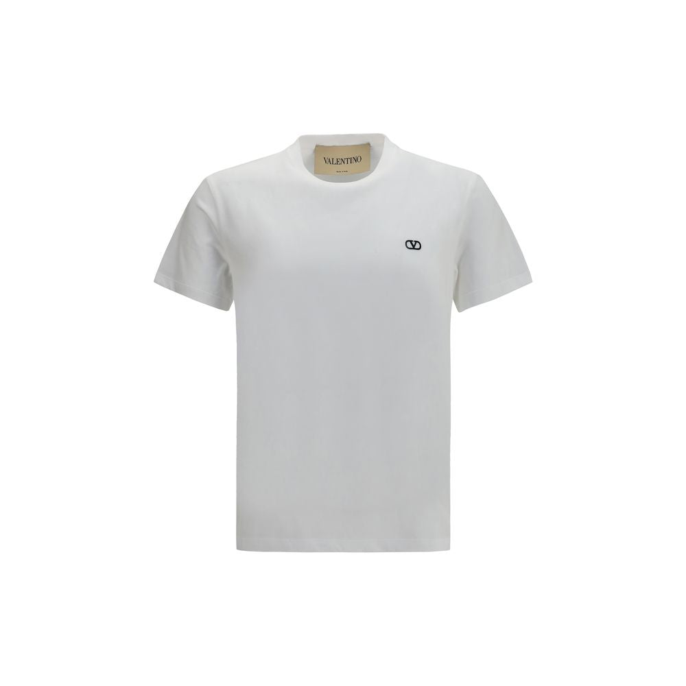 Valentino Garavani Weißes Baumwoll-T-Shirt