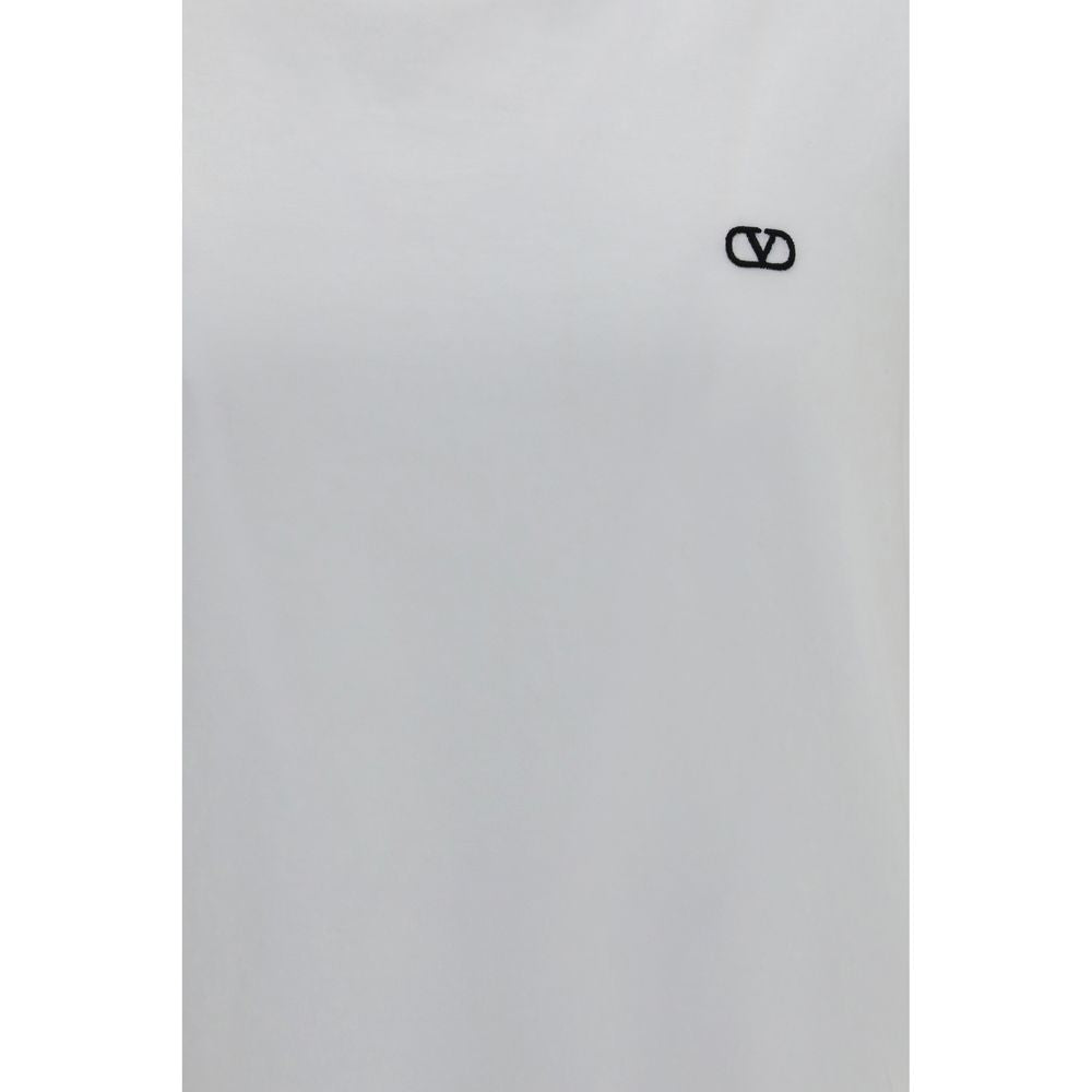 Valentino Garavani Weißes Baumwoll-T-Shirt