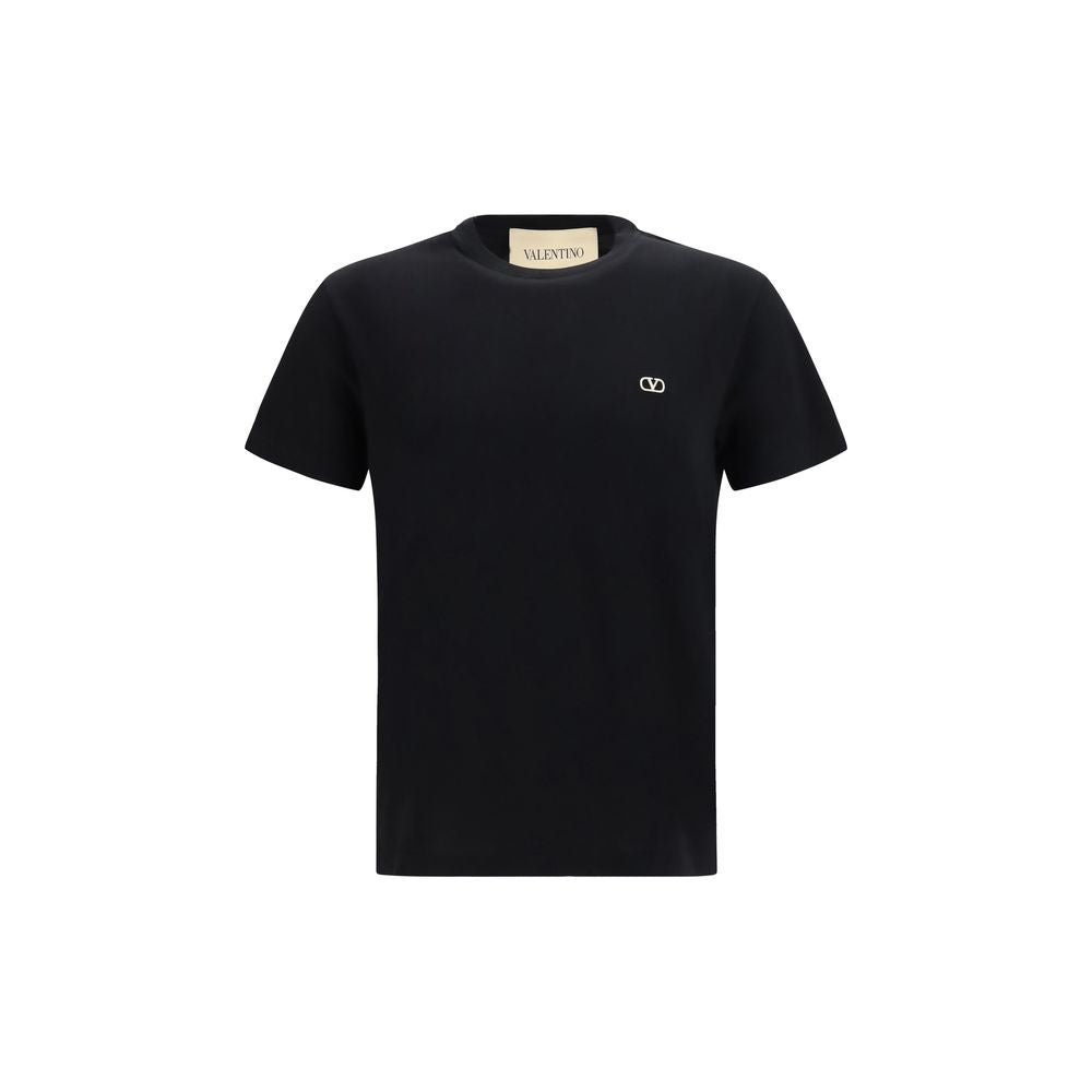 Valentino Garavani Schwarzes Baumwoll-T-Shirt