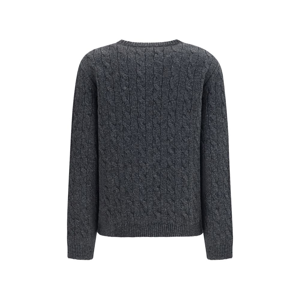 Valentino Garavani Grauer Oves Aries Wollpullover