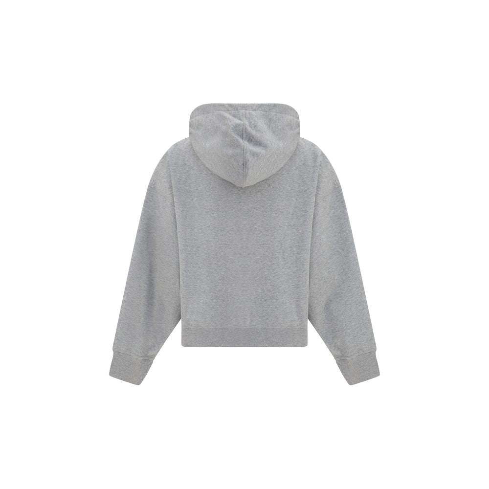 Ganni Grauer Baumwollpullover