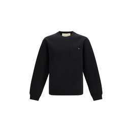 Valentino Garavani Schwarzer Baumwoll-Sweatshirt