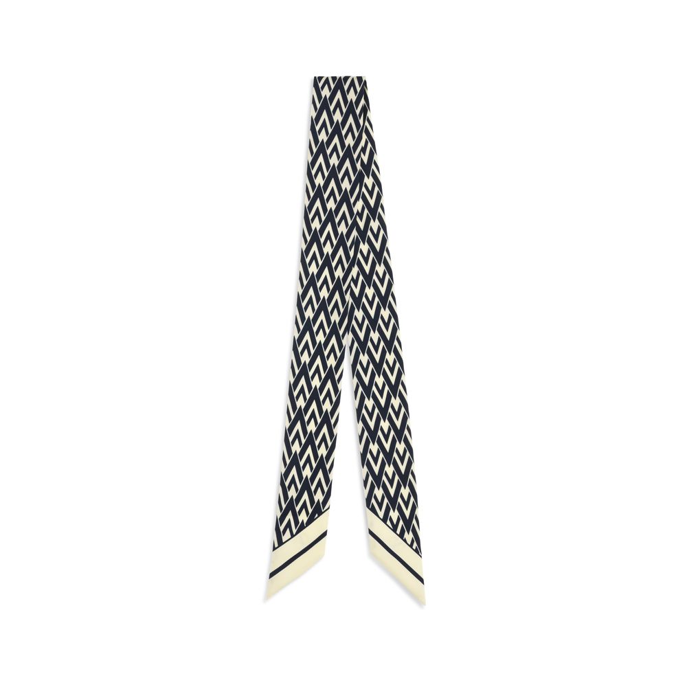 Valentino Garavani Blaues Seidenschal