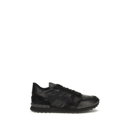 Valentino Garavani Schwarze Sneaker aus Polyester für sportliche Looks