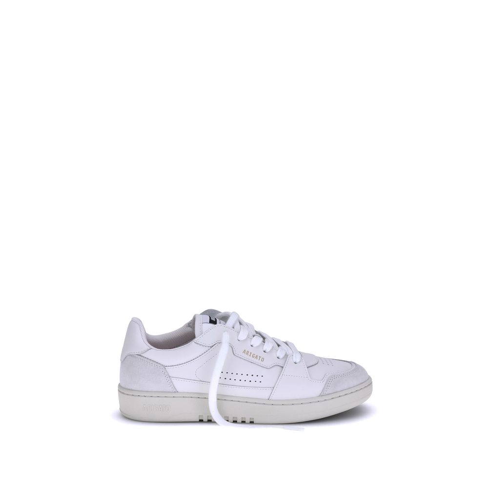 Axel Arigato Weiße Low-Top-Sneaker aus Kalbsleder Bos Taurus