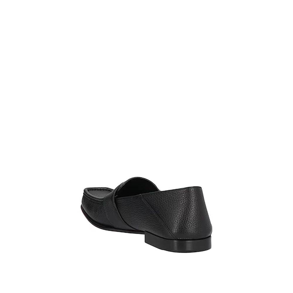 Fendi Schwarze Loafer aus Kalbsleder zum Hineinschlüpfen