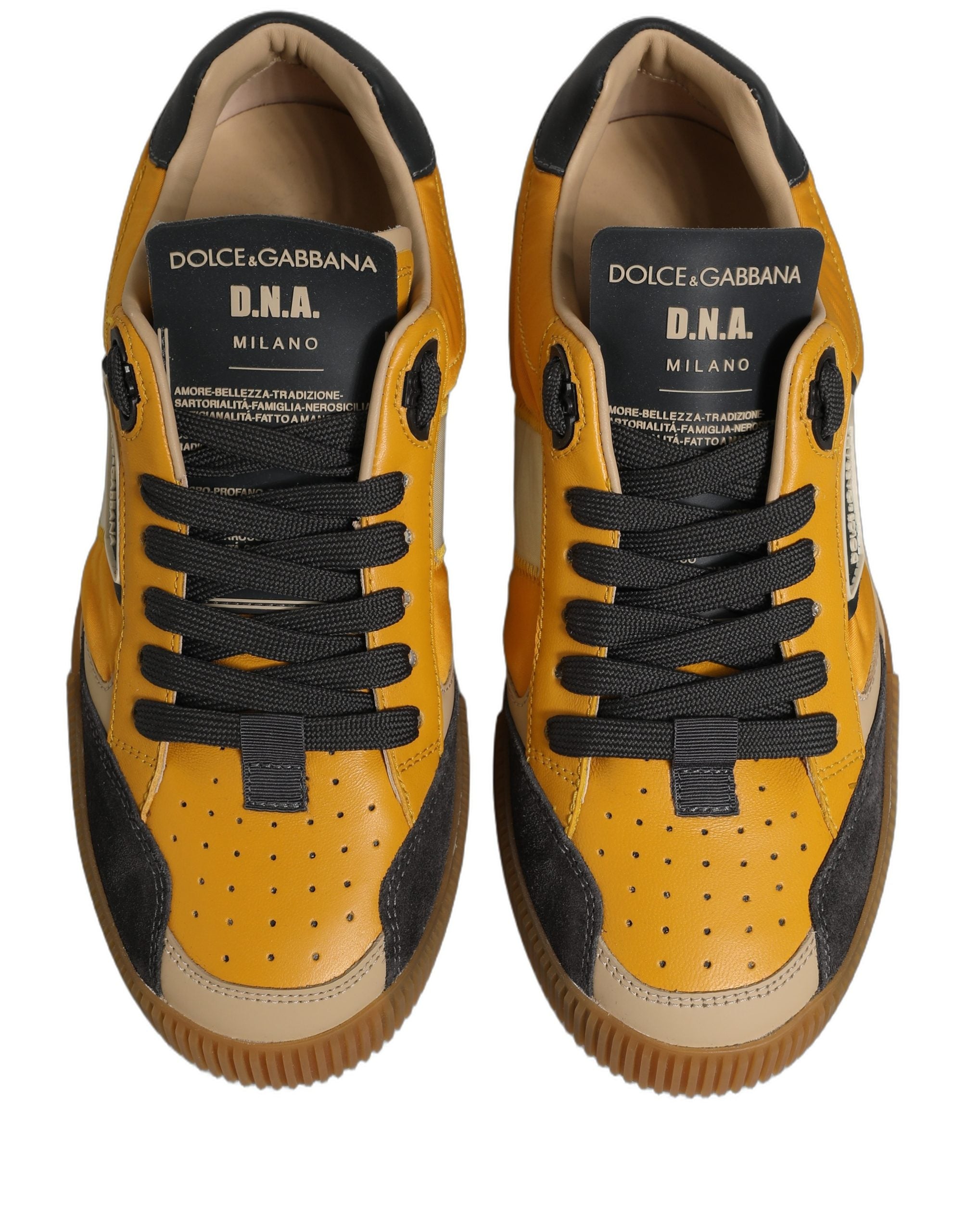 Dolce & Gabbana Mehrfarbige MIAMI Low Top Herren Sneaker