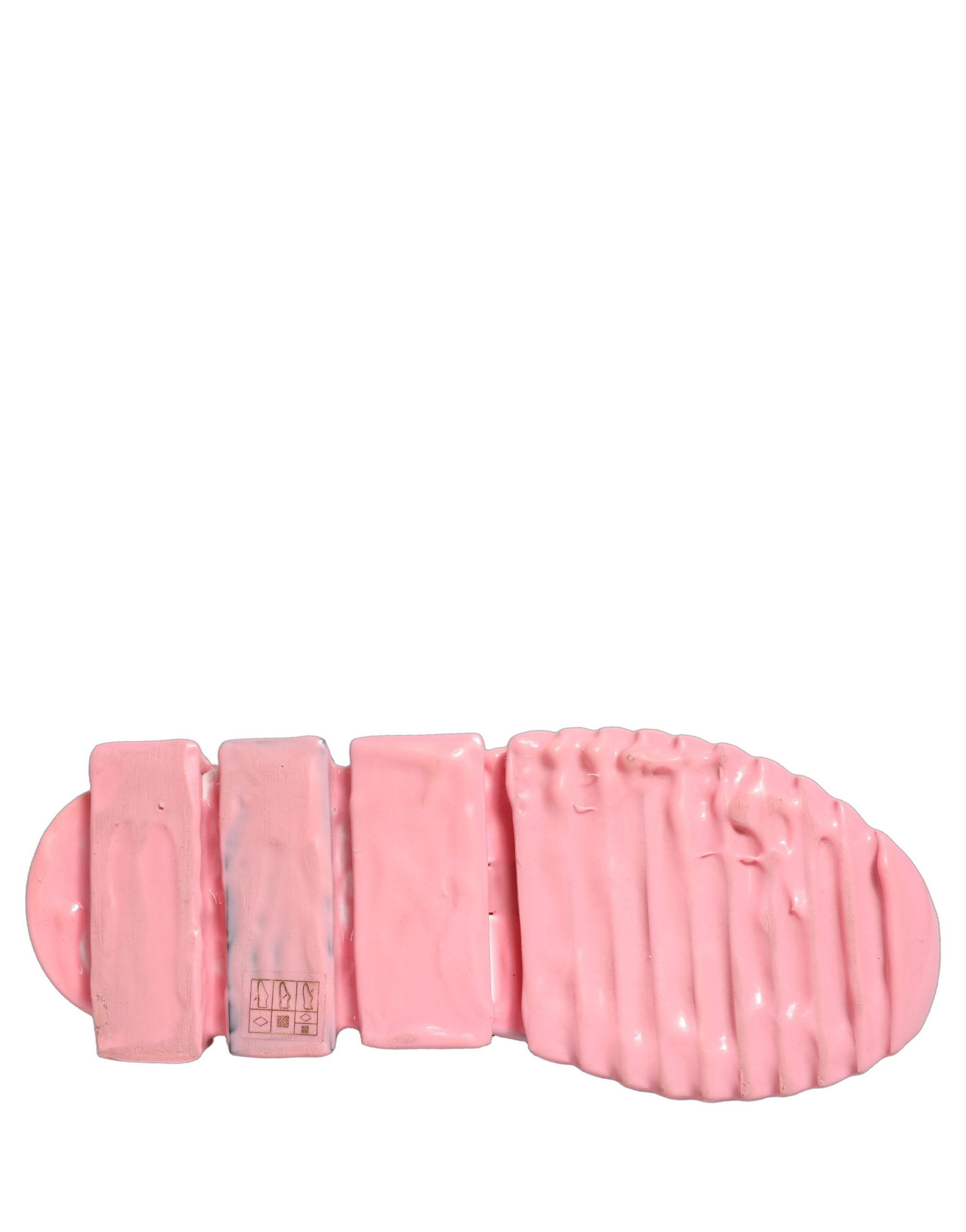 Dolce & Gabbana Pink Slip-On Low-Top Sorrento Sneaker