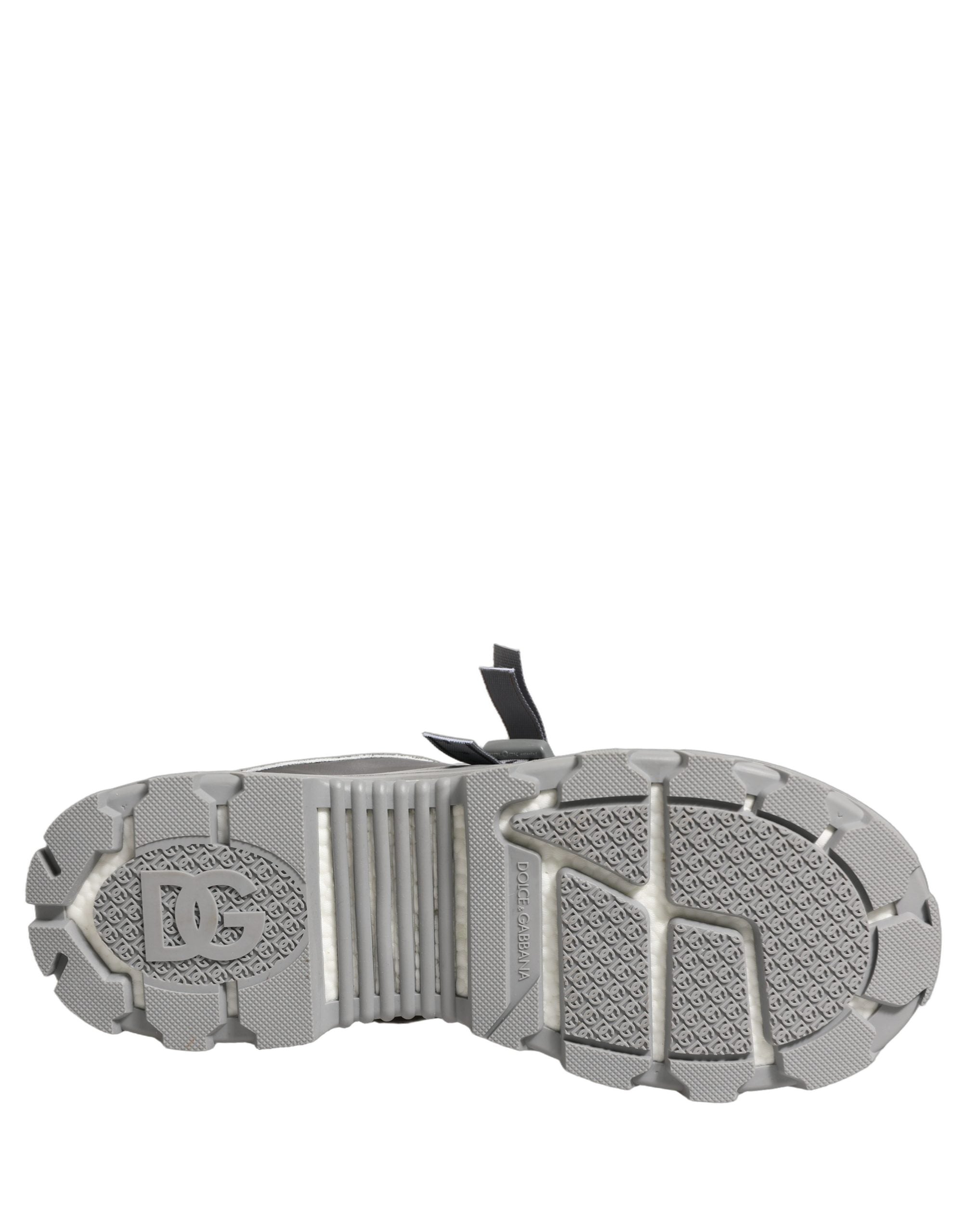 Dolce & Gabbana Graue Airmaster Low-Top-Sneaker für Herren