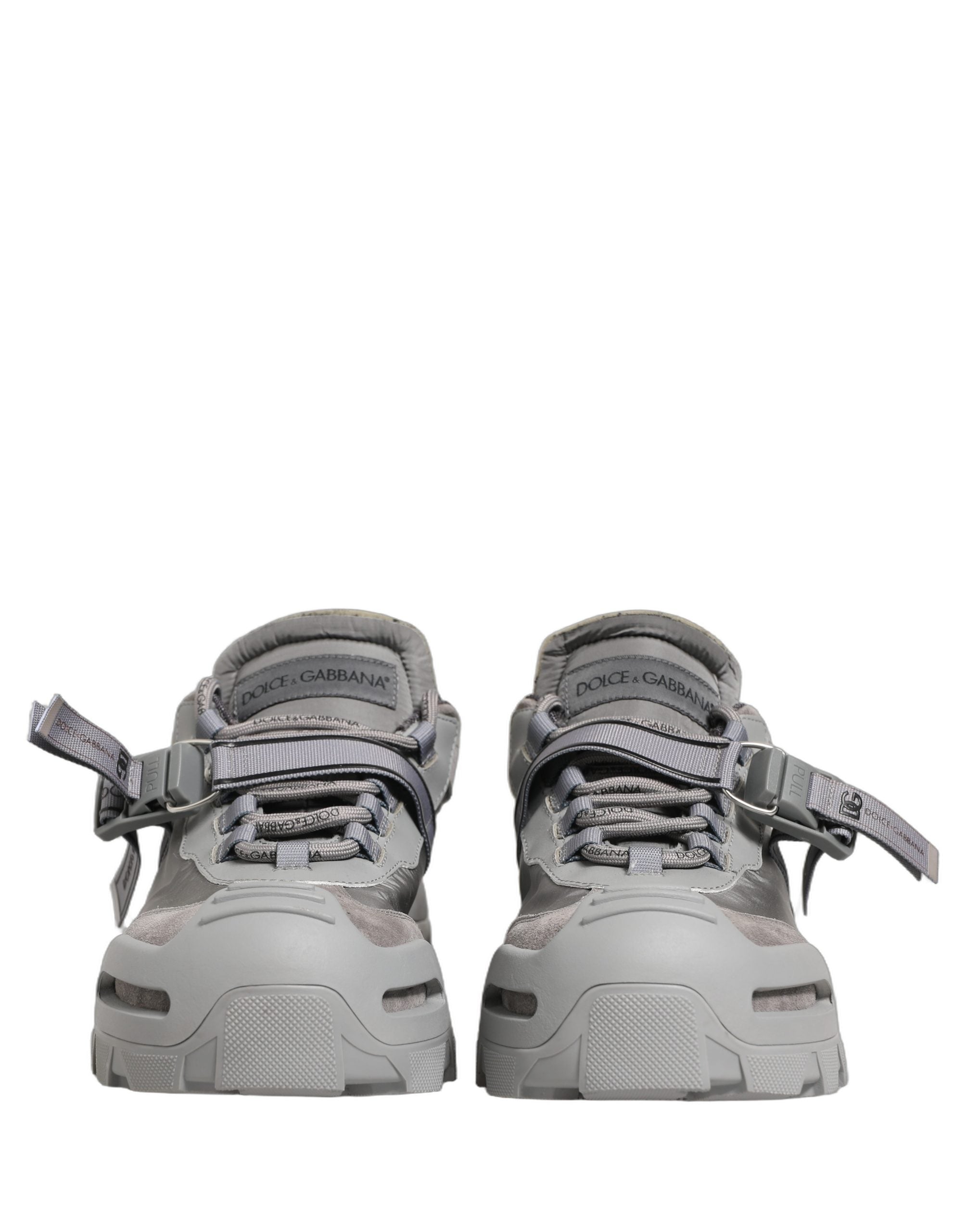 Dolce & Gabbana Graue Airmaster Low-Top-Sneaker für Herren