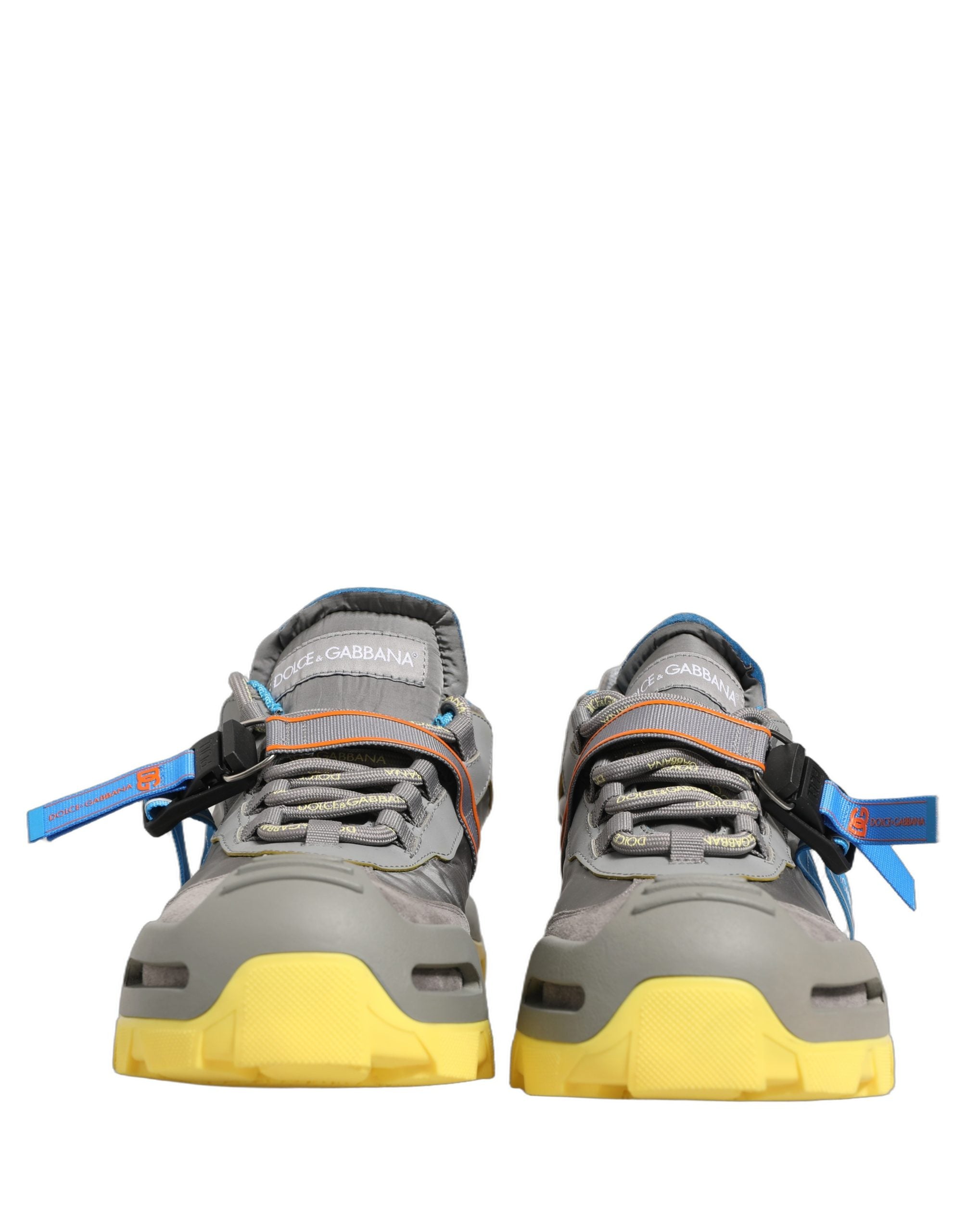 Dolce & Gabbana Graue Airmaster Low-Top-Sneaker für Herren