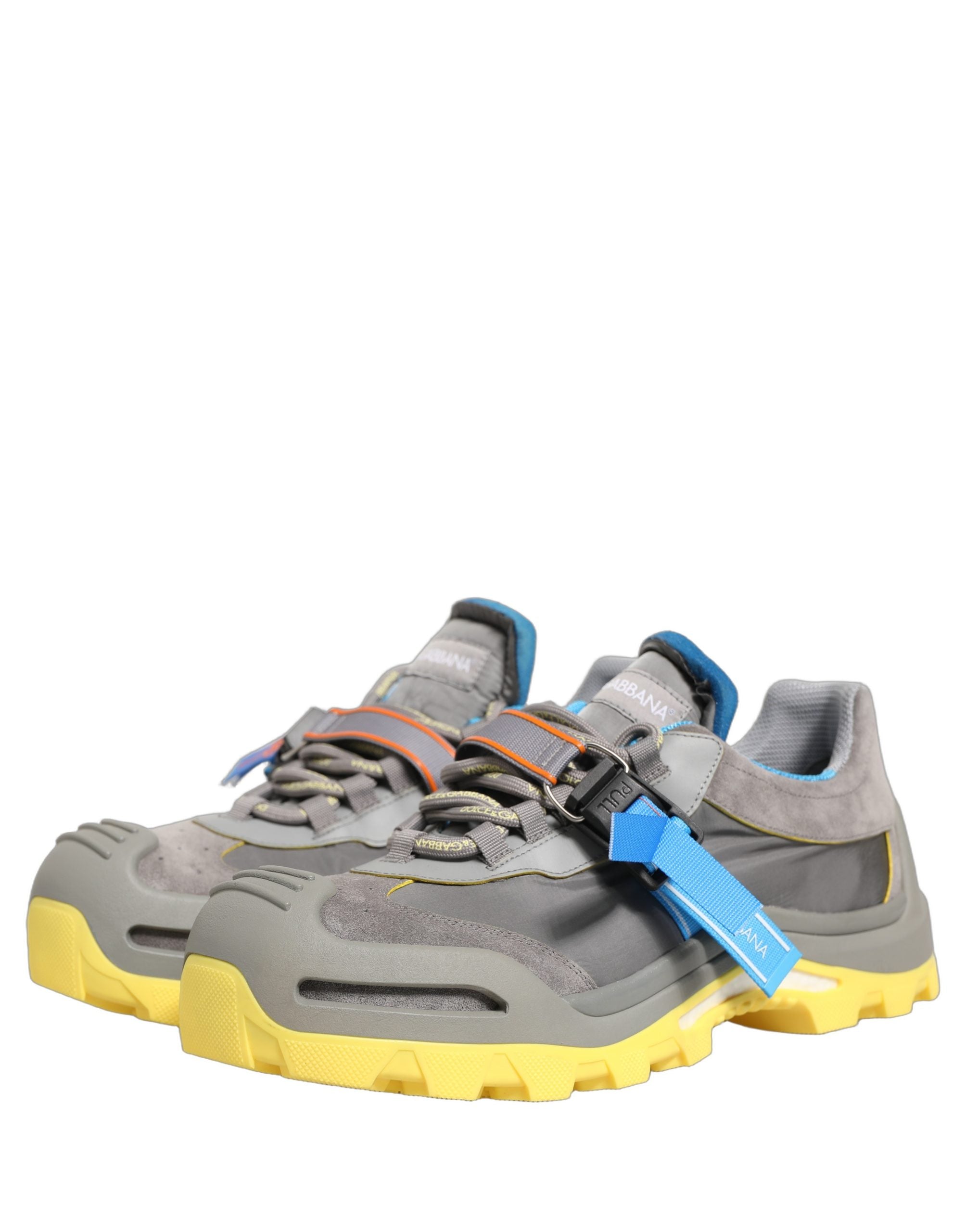Dolce & Gabbana Graue Airmaster Low-Top-Sneaker für Herren