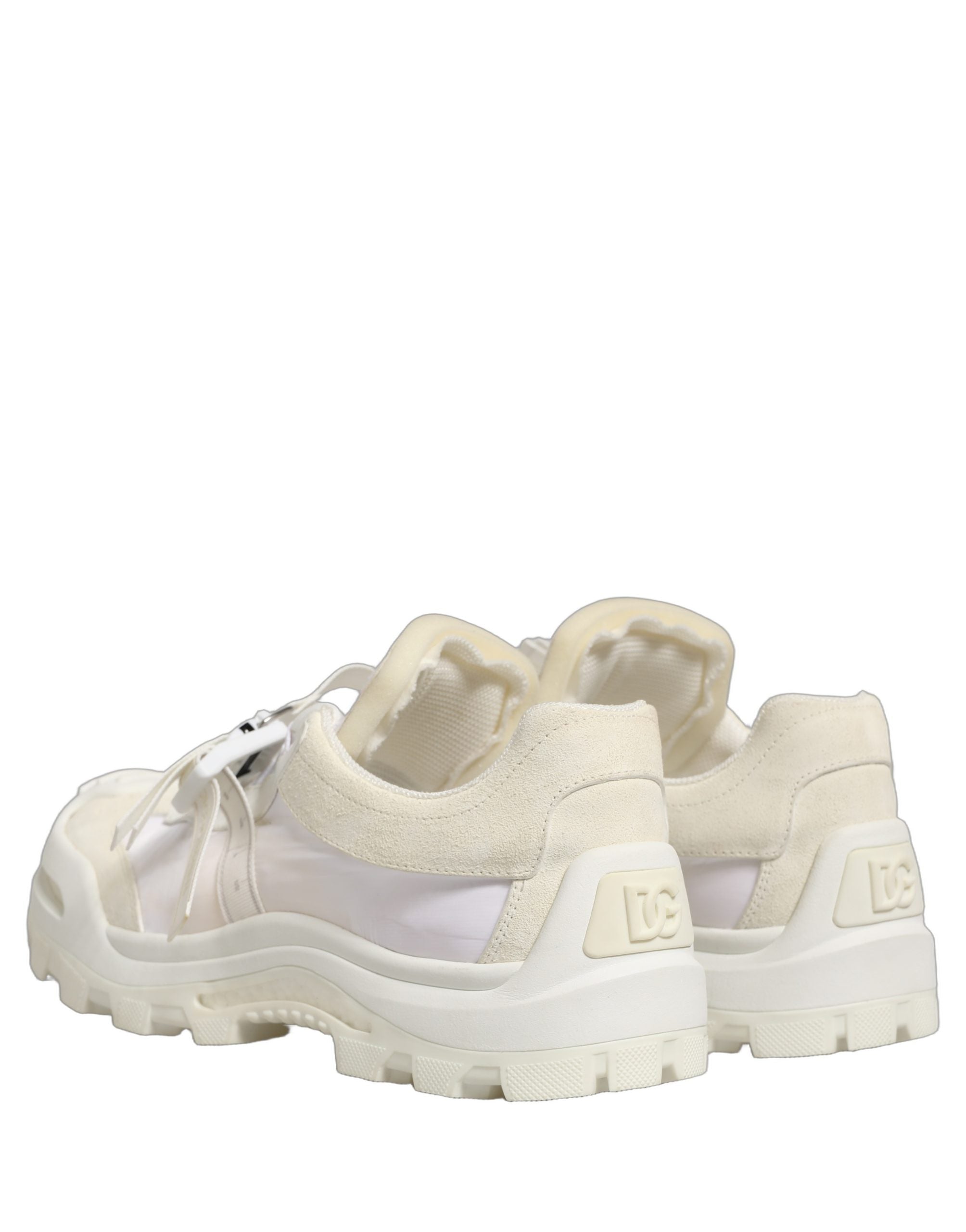 Dolce & Gabbana Weiße Airmaster Sneaker mit Einsätzen für Herren