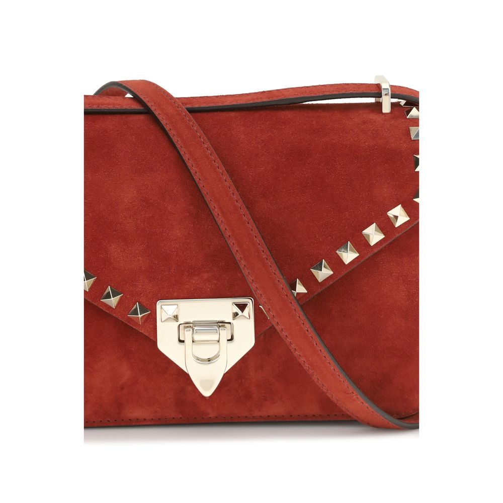 Valentino Garavani Schultertasche aus mehrfarbigem Wildleder
