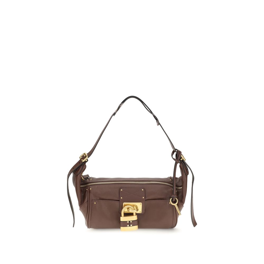 Chloé Braune Kalbsleder Bos Taurus Schultertasche