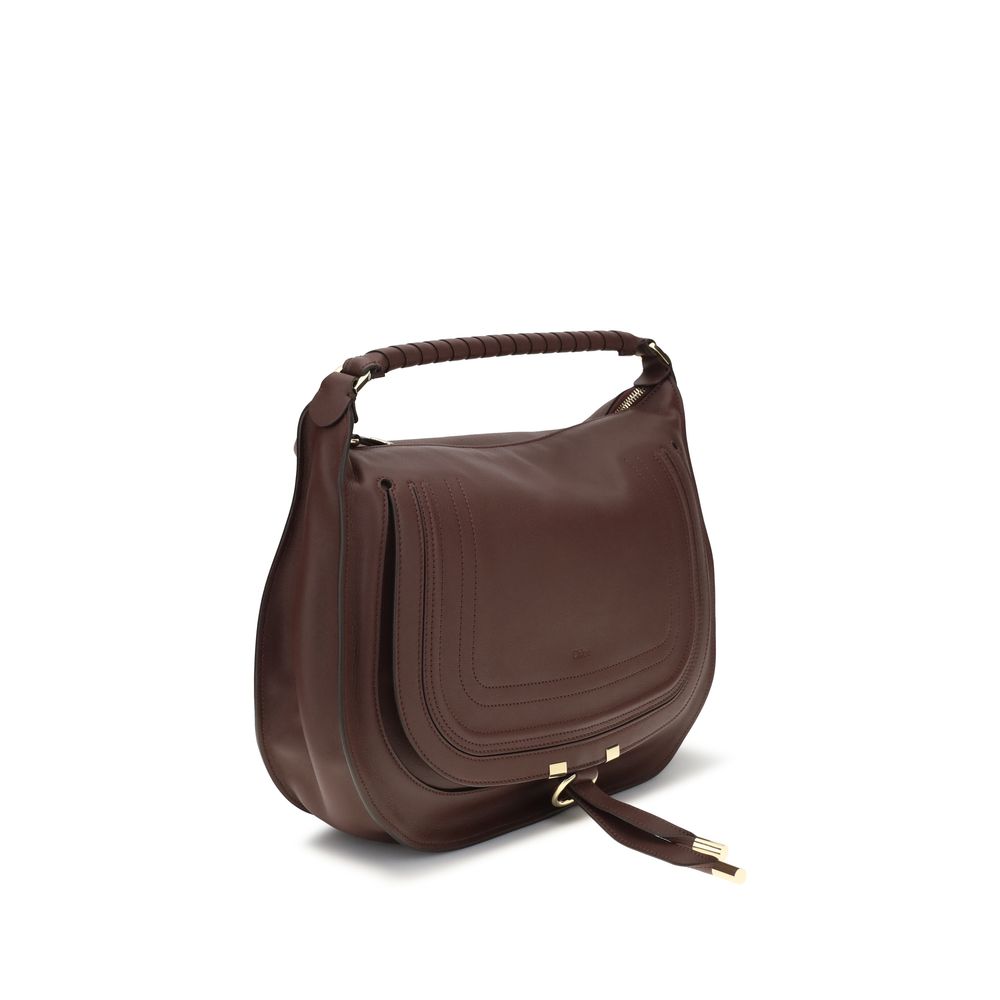 Chloé Braune Kalbsleder Bos Taurus Schultertasche