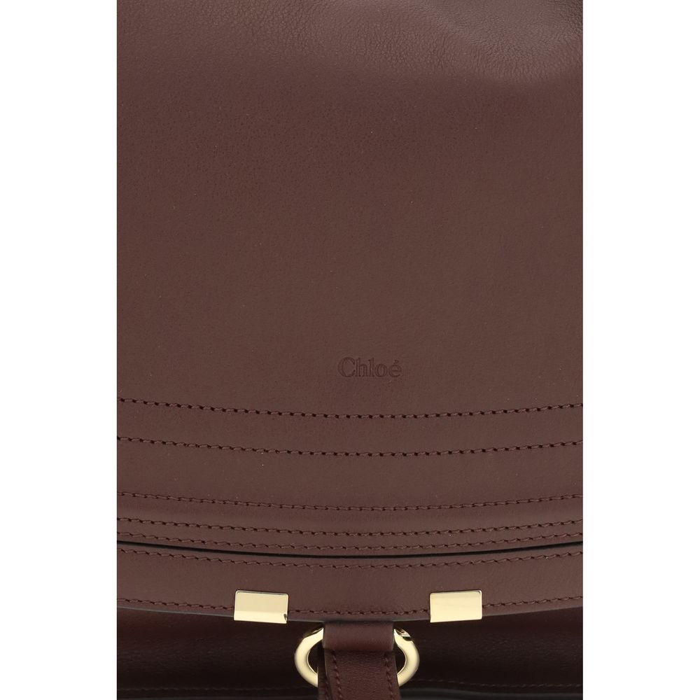 Chloé Braune Kalbsleder Bos Taurus Schultertasche