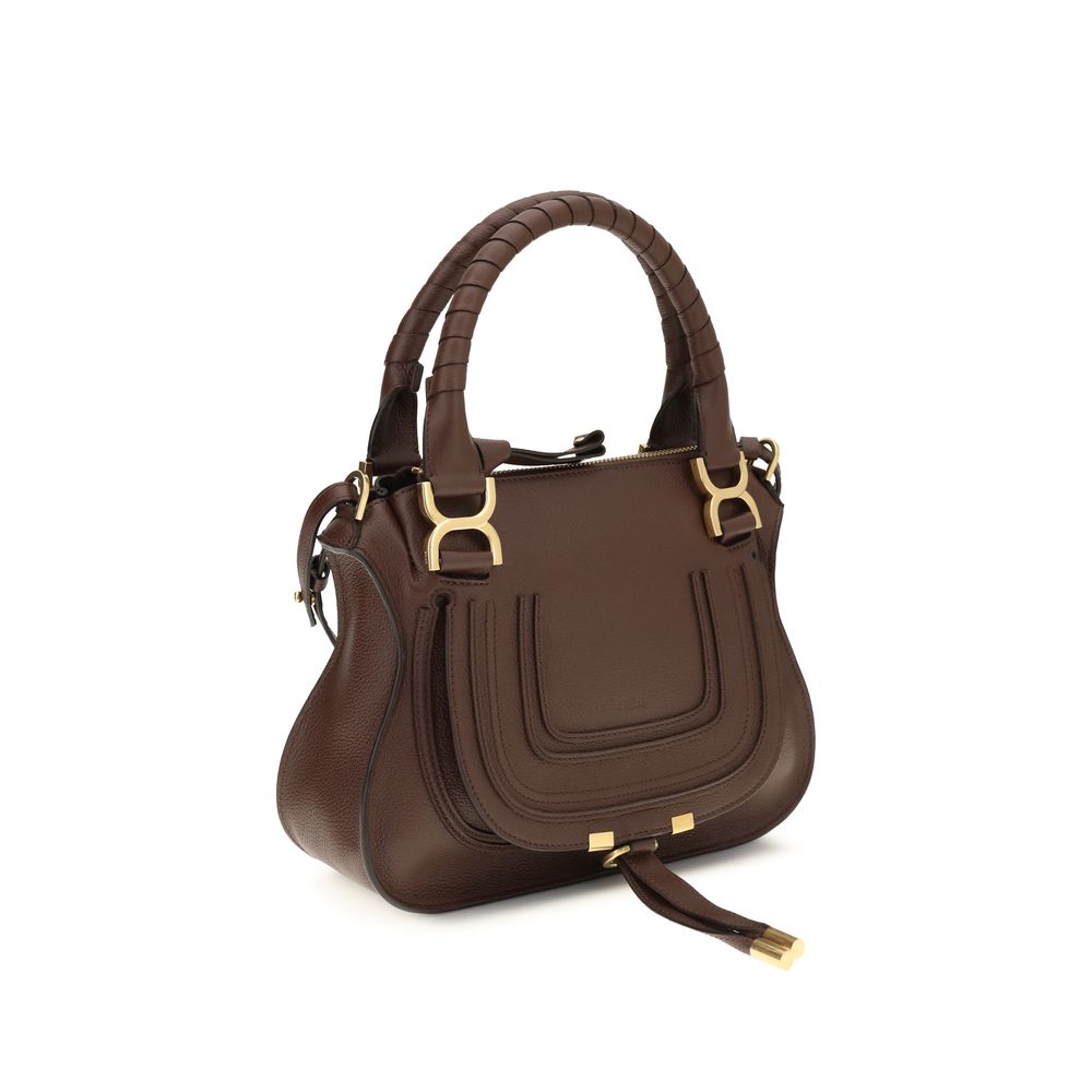Chloé Braune Kalbsleder Bos Taurus Schultertasche