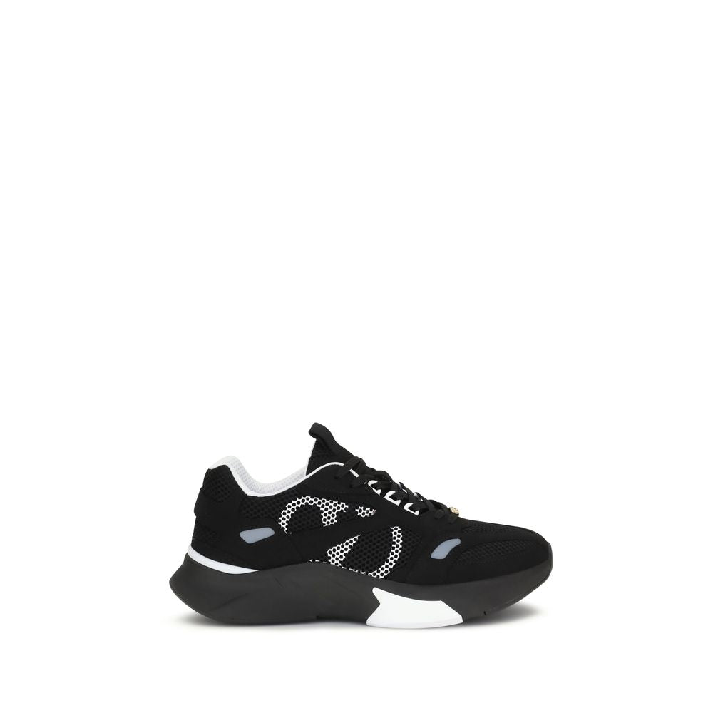 Valentino Garavani Schwarze Stoff-Sneaker