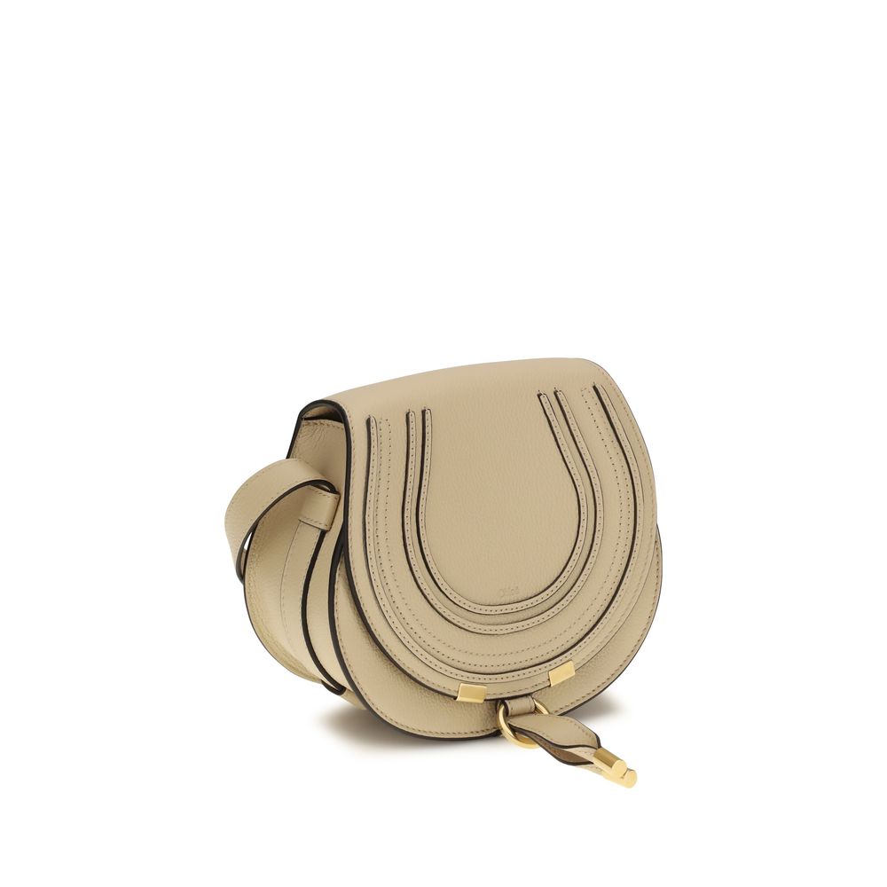 Chloé Beige Kalbsleder Bos Taurus Schultertasche