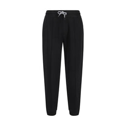 Brunello Cucinelli Schwarze Baumwoll-Jogginghose (Trainingshose)