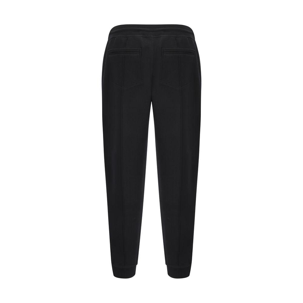 Brunello Cucinelli Schwarze Baumwoll-Jogginghose (Trainingshose)