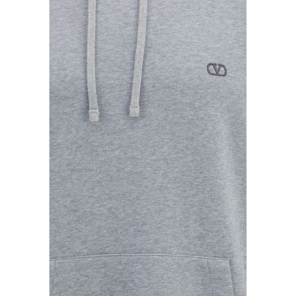 Valentino Garavani Grauer Baumwollpullover