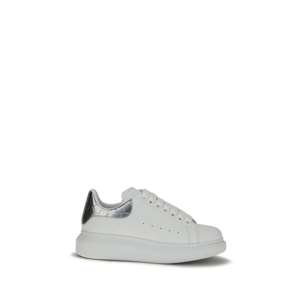 Alexander McQueen Gelbe Low-Top-Sneaker aus Kalbsleder Bos Taurus