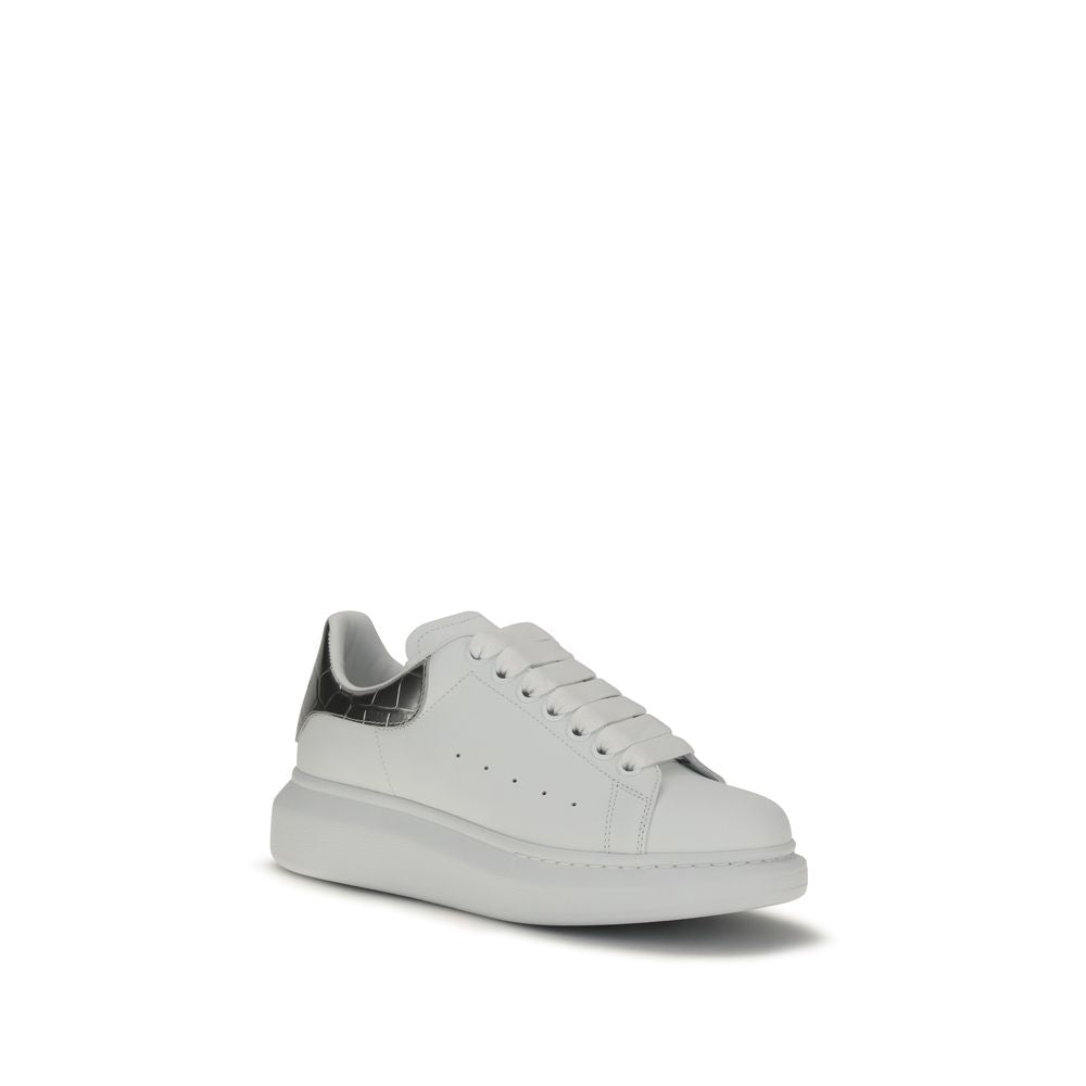 Alexander McQueen Gelbe Low-Top-Sneaker aus Kalbsleder Bos Taurus