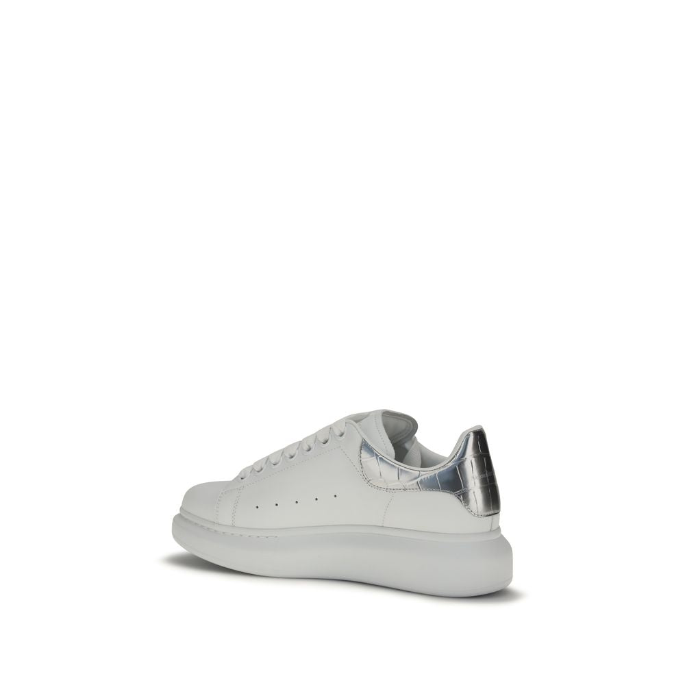 Alexander McQueen Gelbe Low-Top-Sneaker aus Kalbsleder Bos Taurus