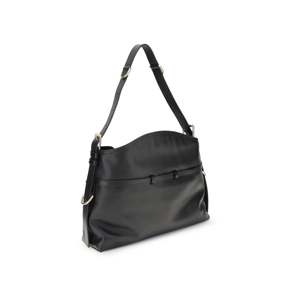 Givenchy Schwarze Kalbsleder Bos Taurus Handtasche