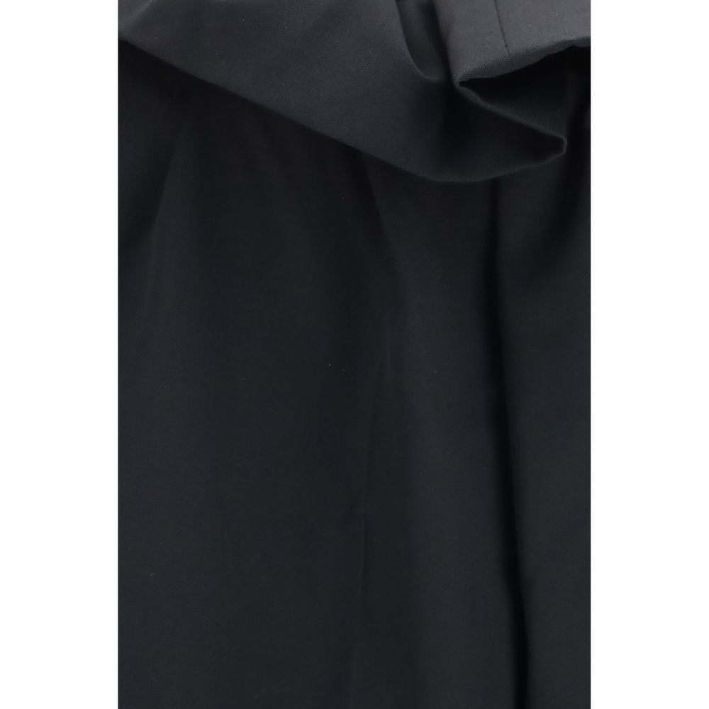 Khaite Schwarze Wollhose Oves Aries Casual Pants