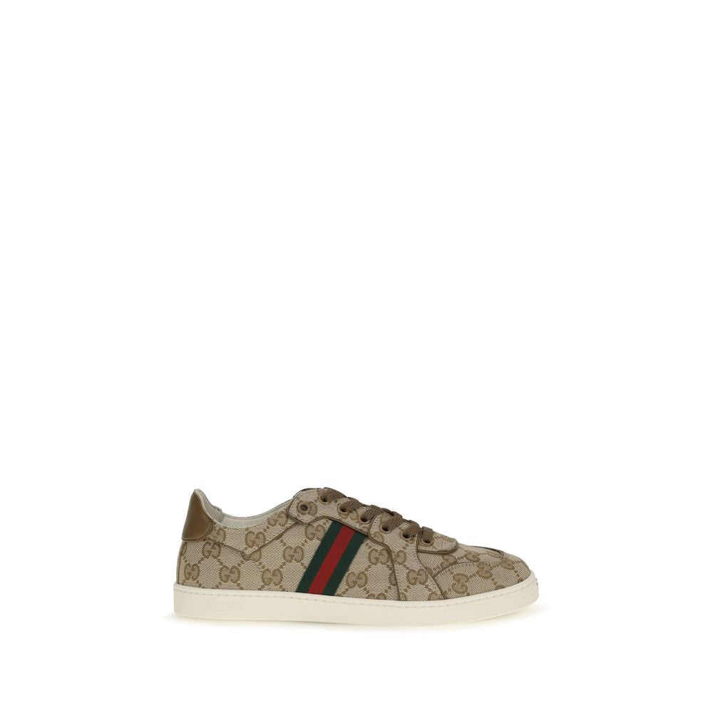 Gucci Beige Stoff-Sneaker