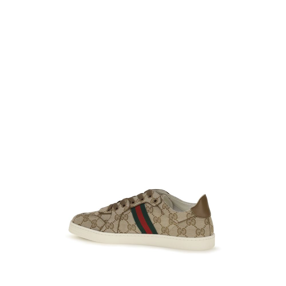 Gucci Beige Stoff-Sneaker