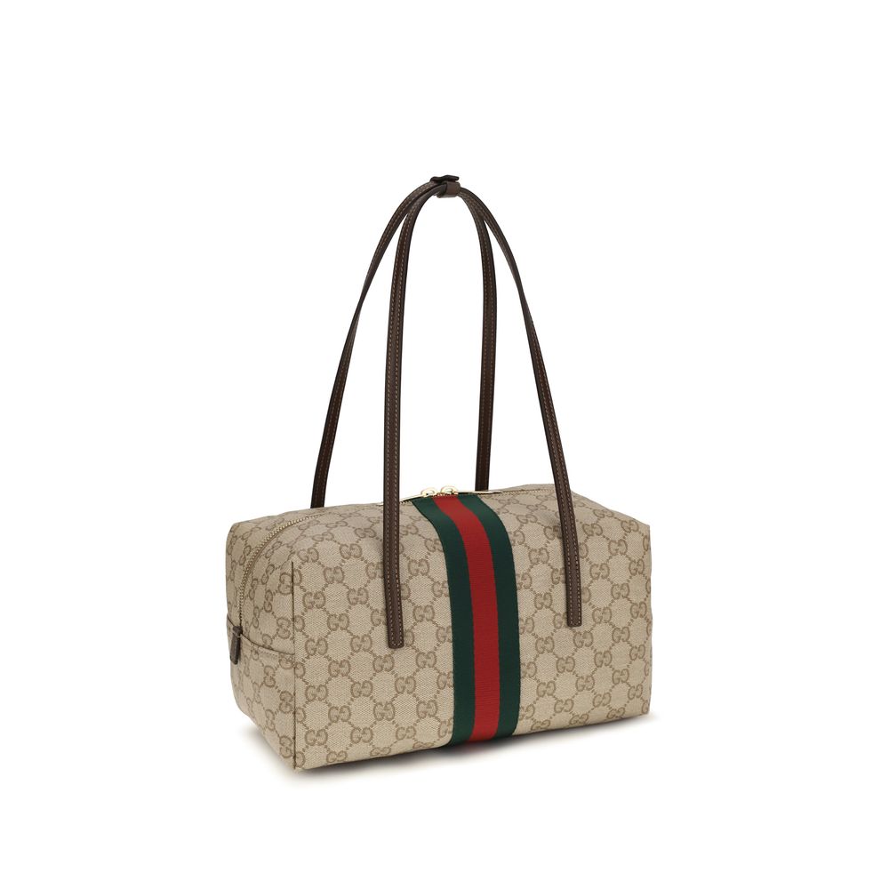 Gucci Beige Stoff-Handtasche