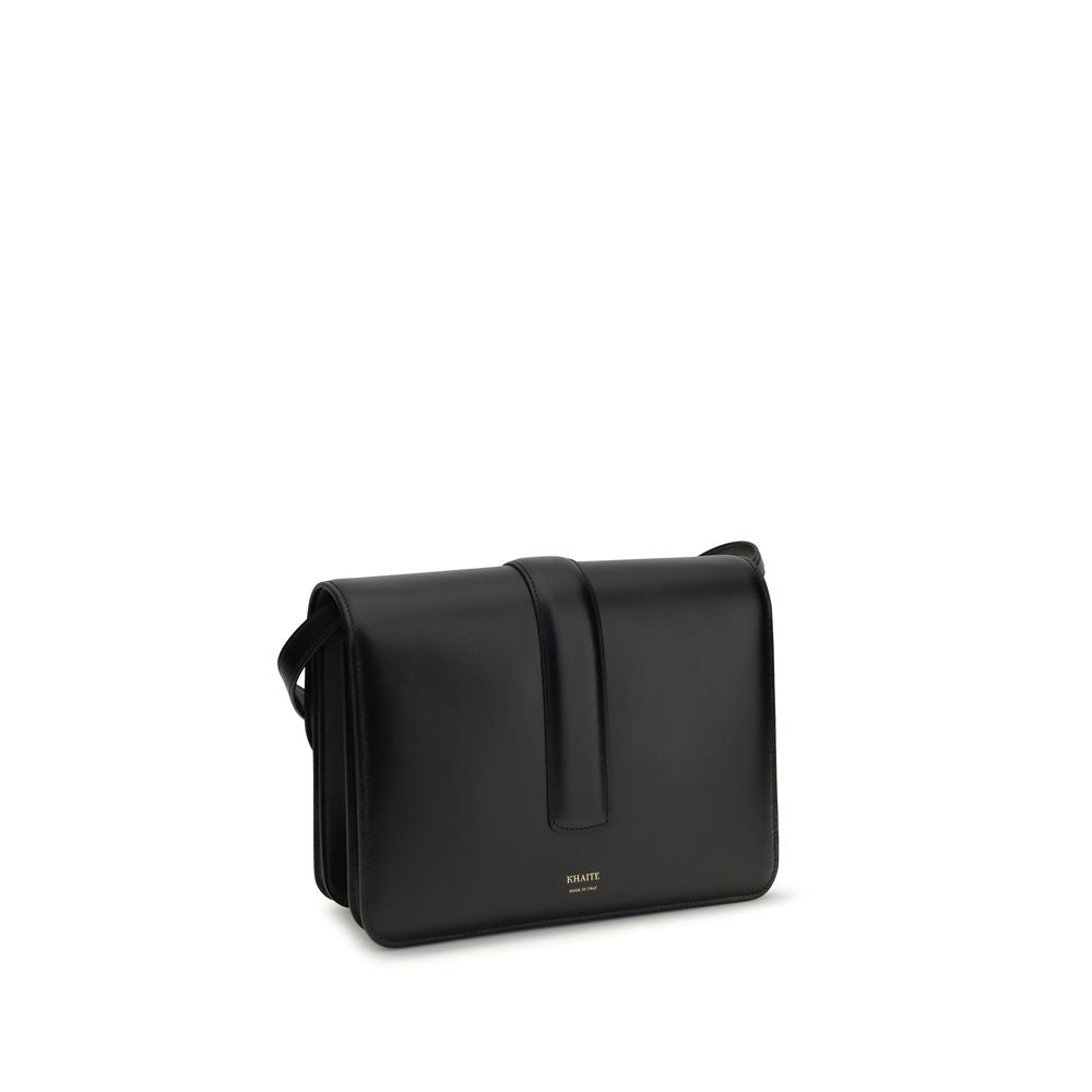 Khaite Schwarze Bos Taurus Kalbsleder Schultertasche