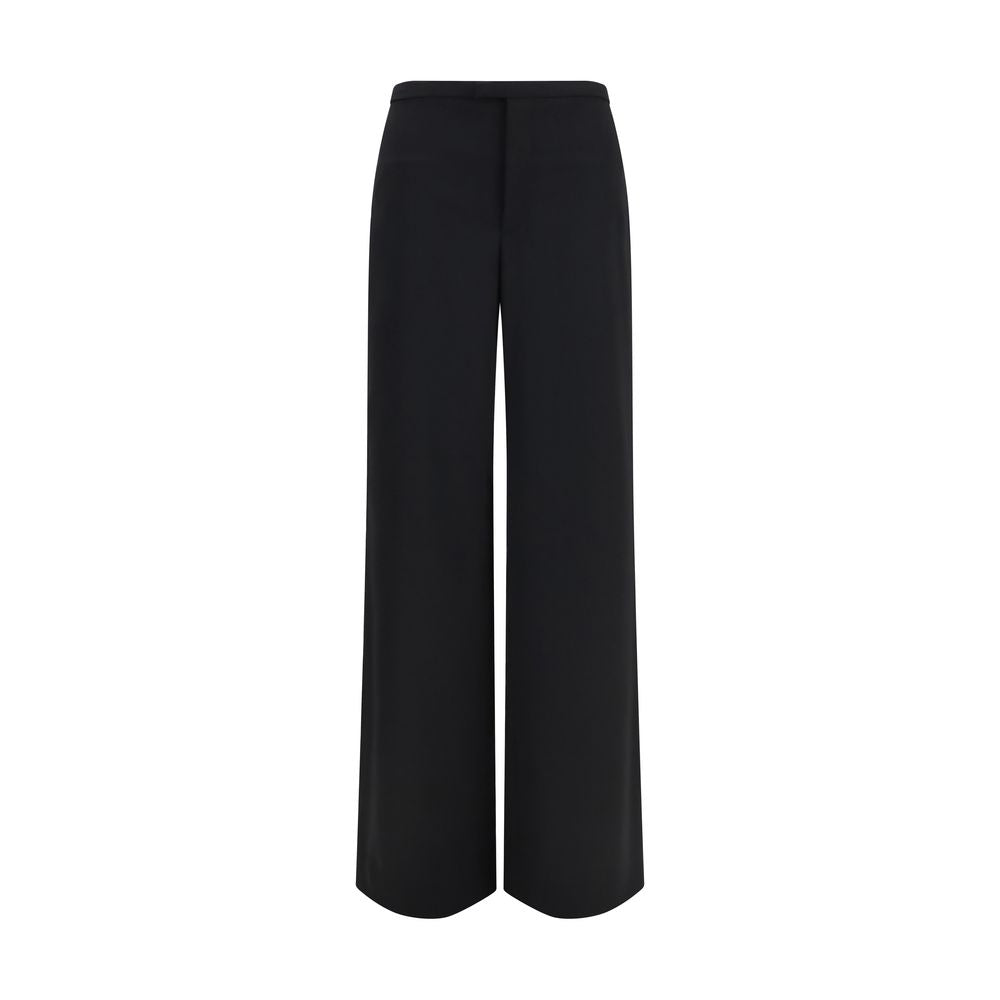 Gucci Schwarze Wollhose Oves Aries Casual Pants