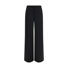 Gucci Schwarze Wollhose Oves Aries Casual Pants