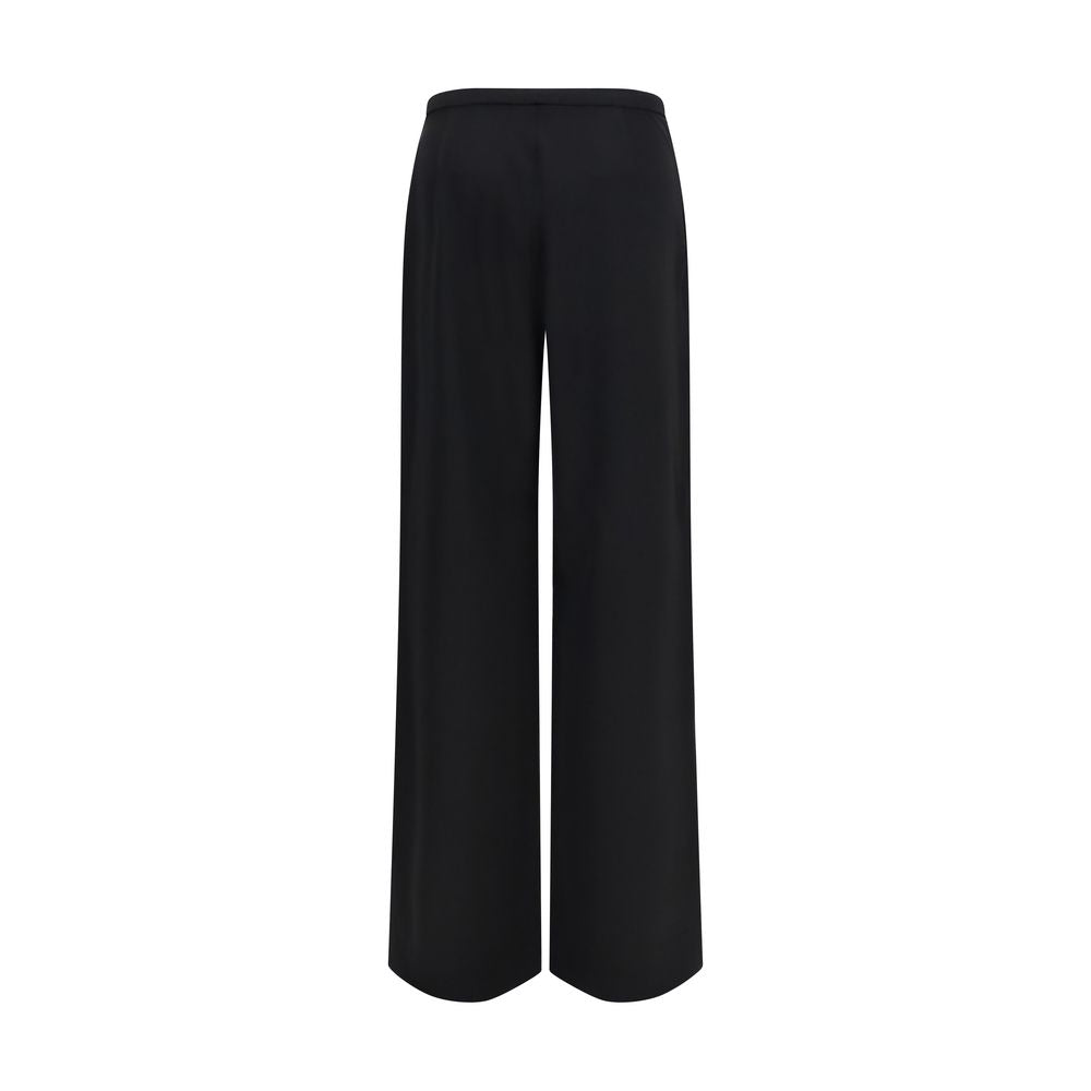 Gucci Schwarze Wollhose Oves Aries Casual Pants