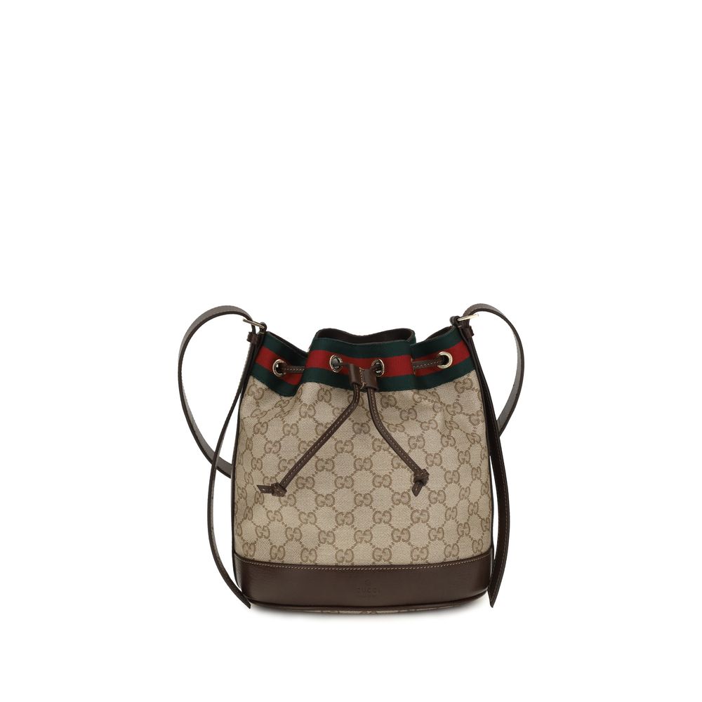 Gucci Beige Stoff-Handtasche
