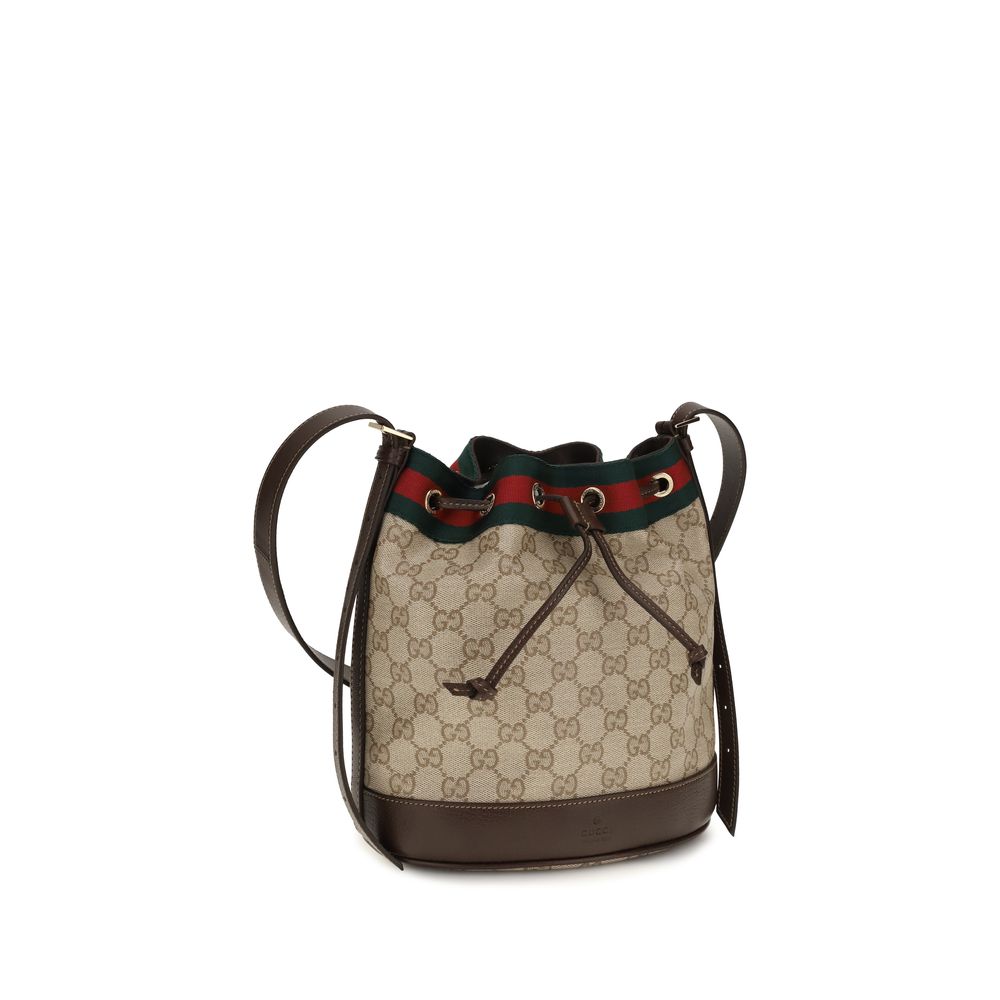 Gucci Beige Stoff-Handtasche