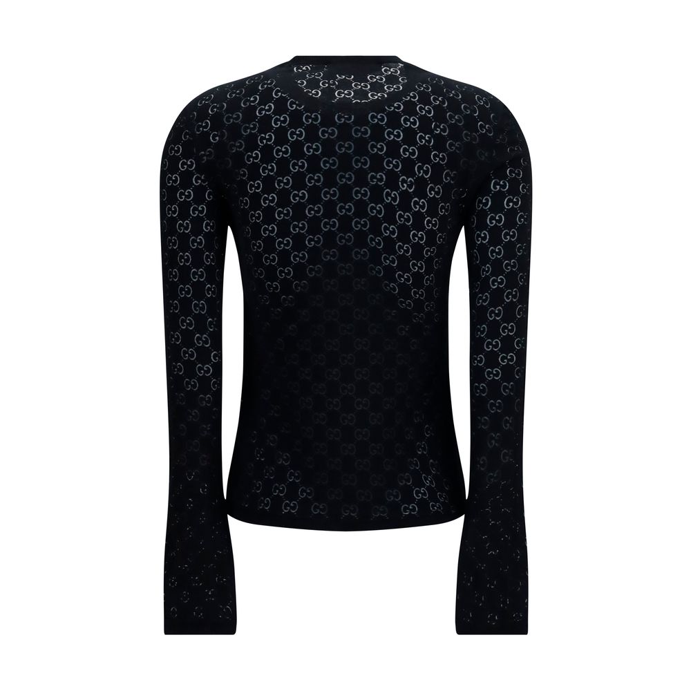 Gucci Schwarzer Baumwoll-Sportswear-Artikel