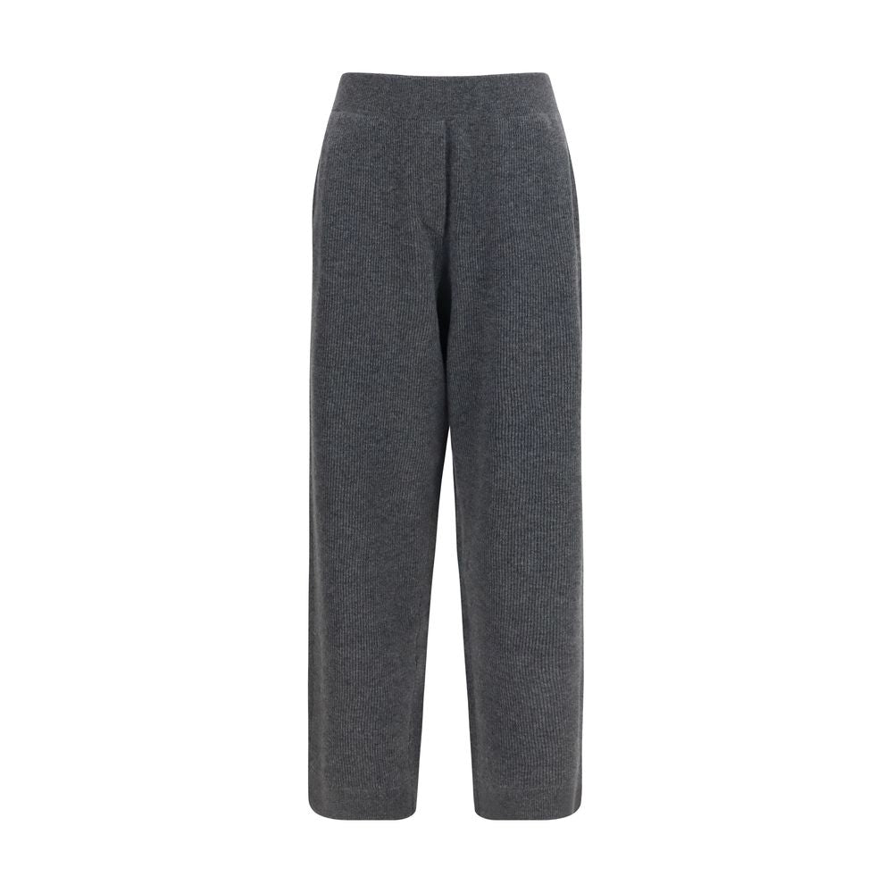 Brunello Cucinelli Graue Kaschmir-Freizeithose
