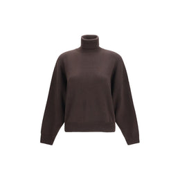 Brunello Cucinelli Brauner Kaschmir-Rollkragenpullover