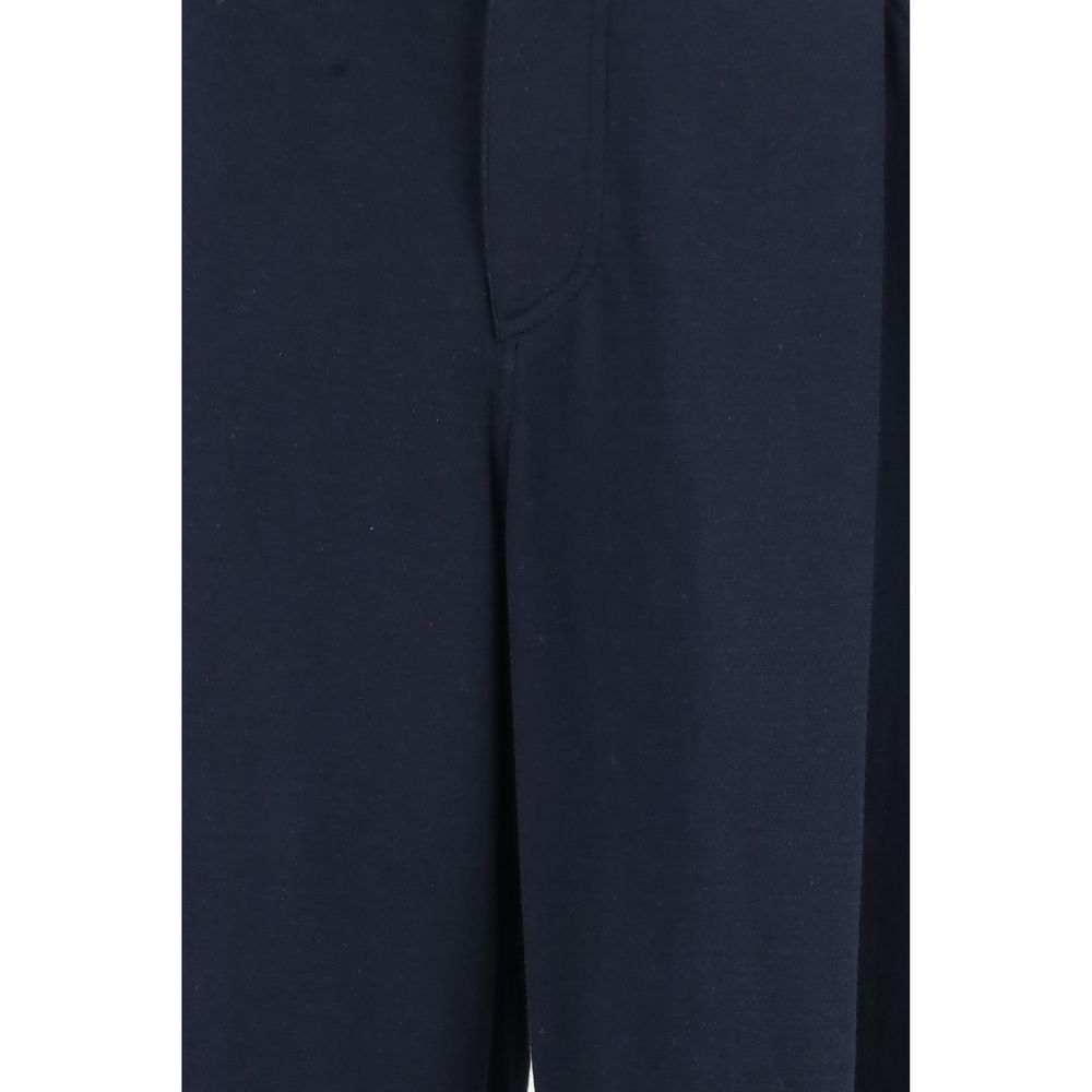 Brunello Cucinelli Blaue Baumwoll-Freizeithose