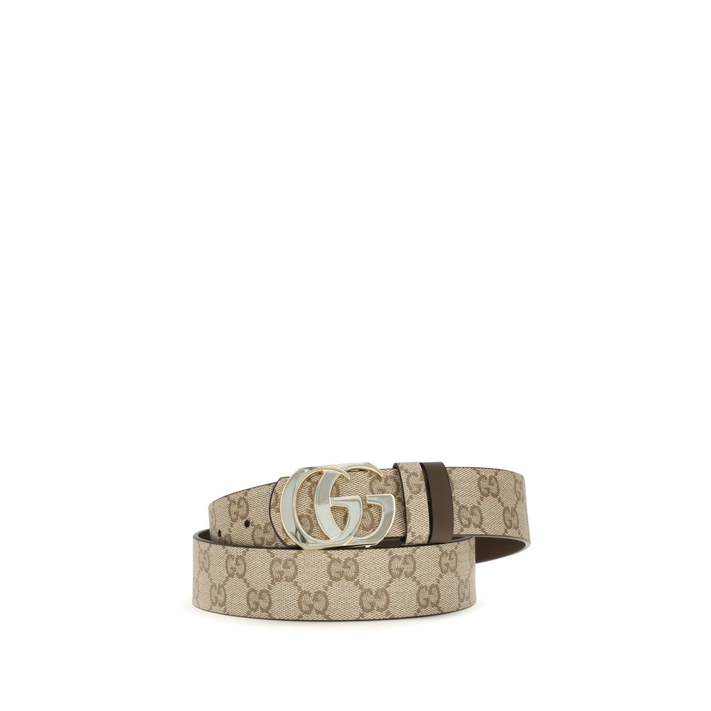 Gucci Beige Kalbsleder Bos Taurus Regular Gürtel